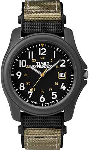 Timex Expedition Camper Nylon Strap Watch - Black